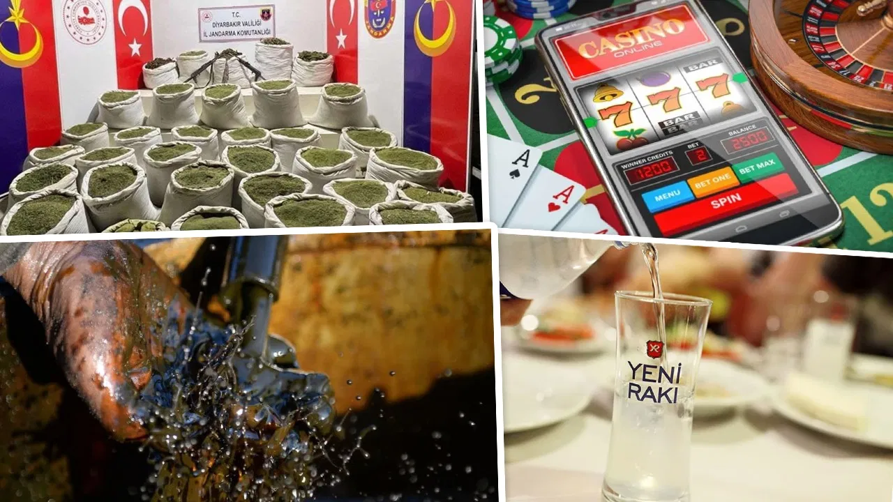 Gambling drugs oil